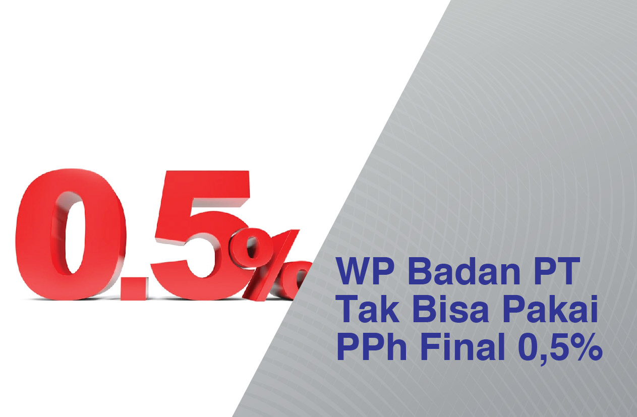 WP Badan PT Tak Bisa Pakai PPh Final 0,5% Mulai 2021